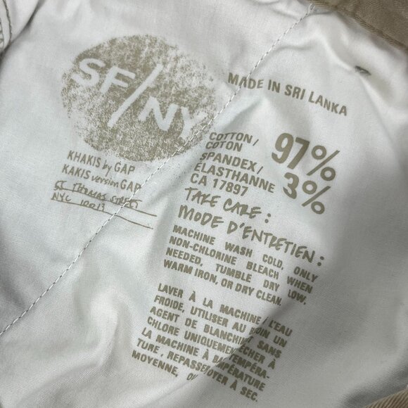 Gap Broken-In Straight Khakis ankle length in beige - Picture 7 of 7